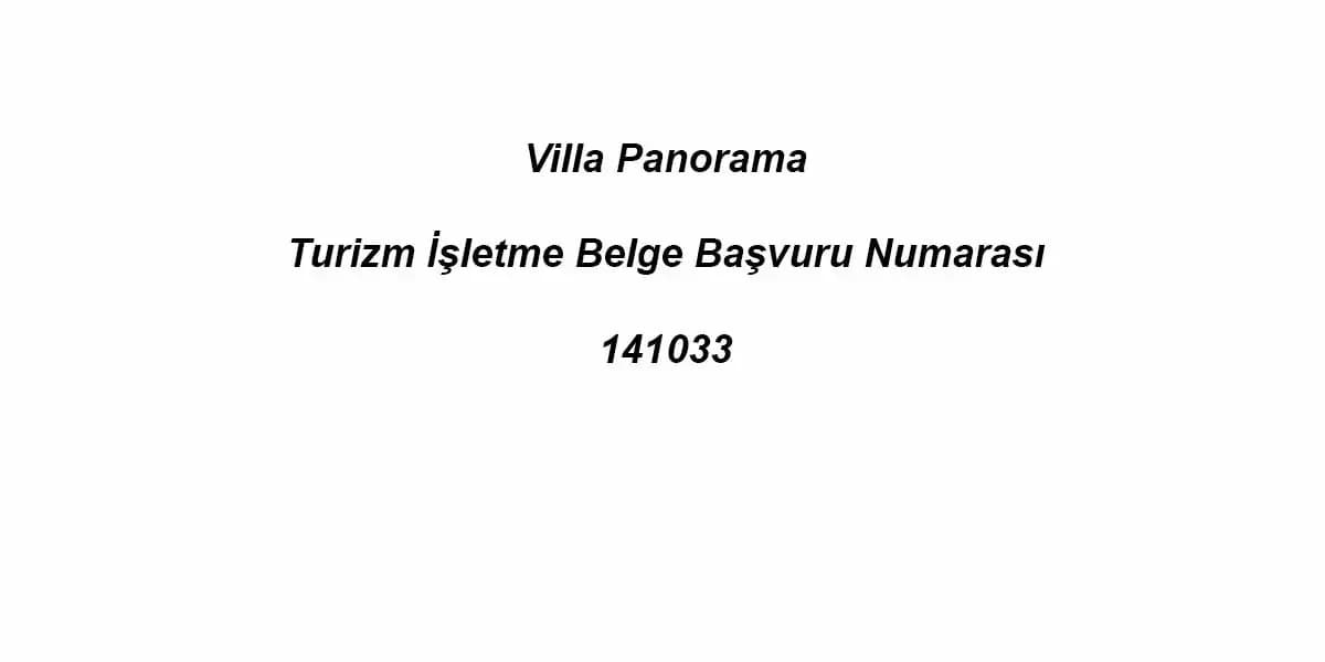 Villa Panorama 1 41